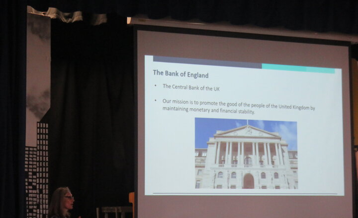 Image of Bank of England talk with Executive Director of Payments Victoria Cleland 