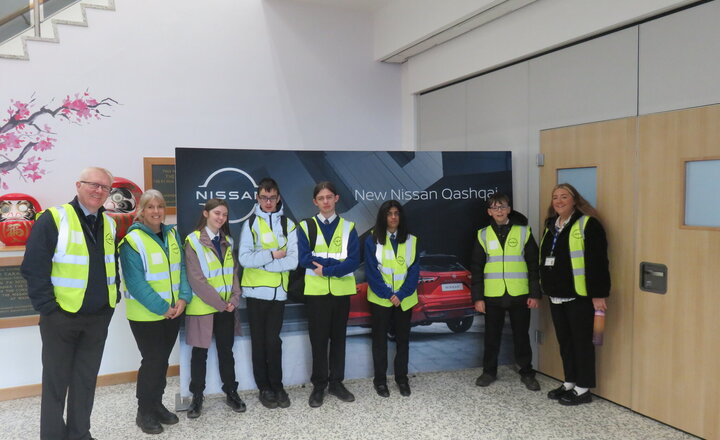 Image of Year 9 Students enjoyed a visit to Nissan