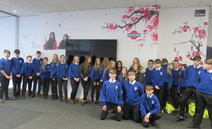 Image of Year 9 Students visit Nissan