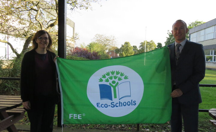 Image of ACHS Green Flag Arrives!