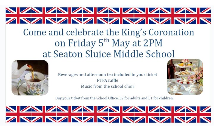 Image of King's Coronation Event at Seaton Sluice Middle School