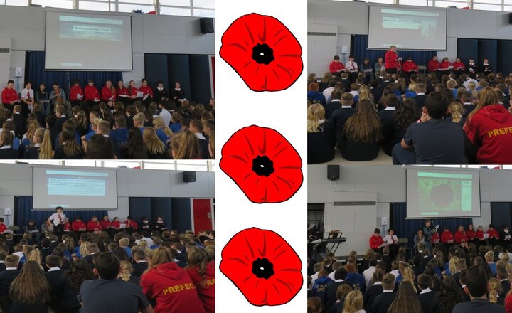 Image of Remembrance Assembly at SSMS