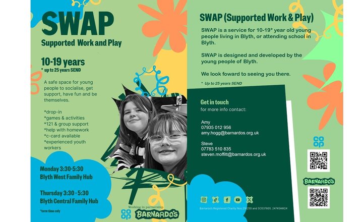 Image of Supported Work and Play Sessions in Blyth Valley