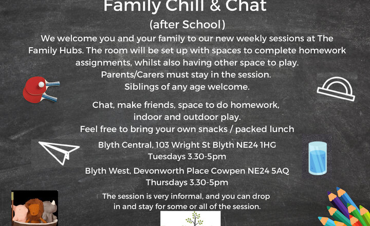 Image of Family Chill and Chat - Blyth Central