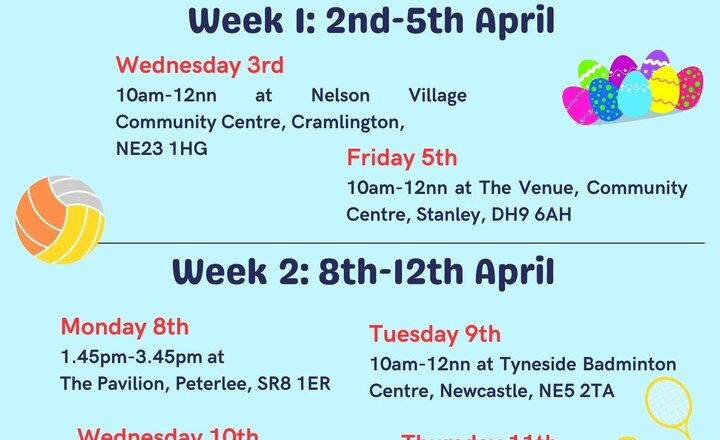 Image of Easter Holiday Activities for Young People with SEND