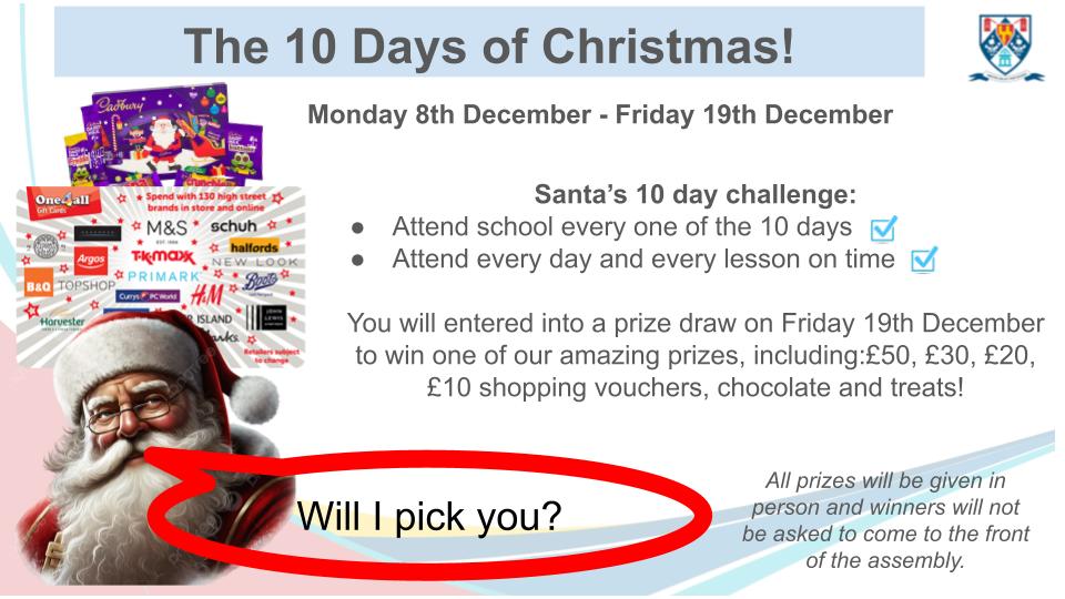 Image of The 10 Days of Christmas!