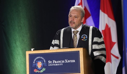 Image of Ex-Student to Canadian University President