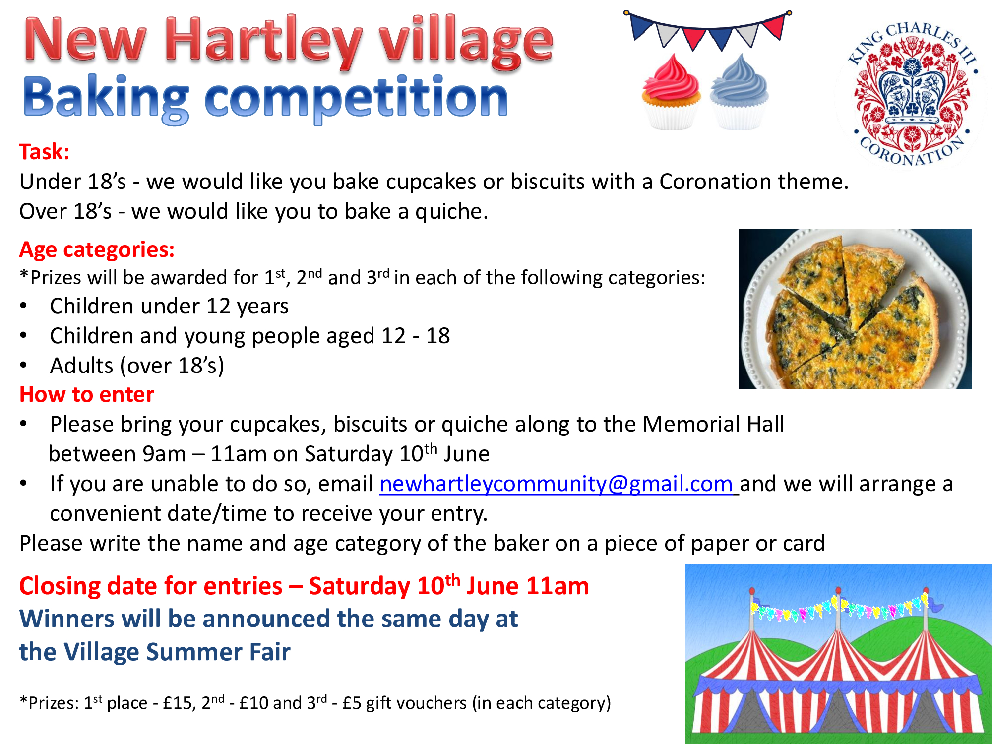 Image of New Hartley Village Baking Competition