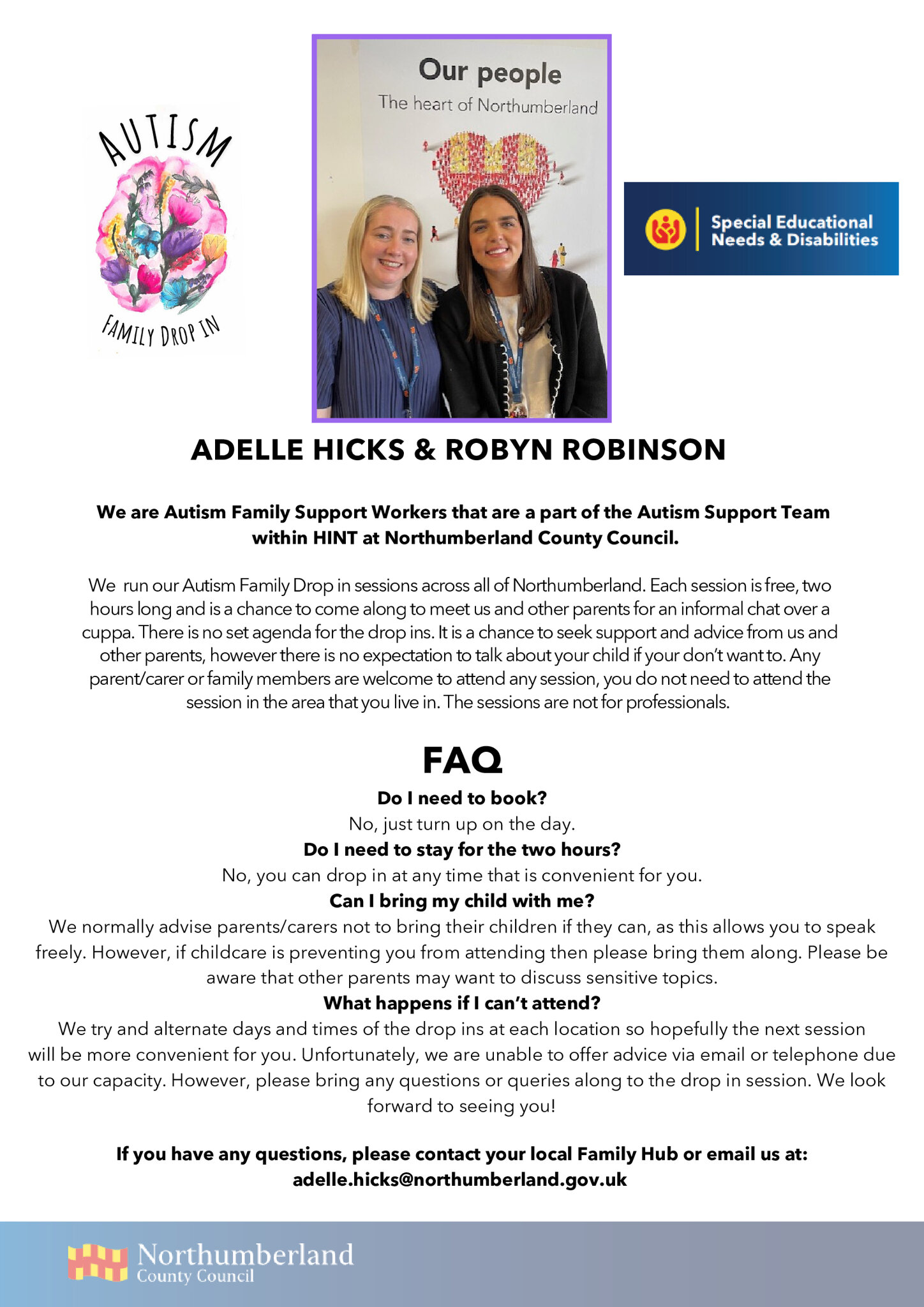 Image of Autism Family Drop in Sessions