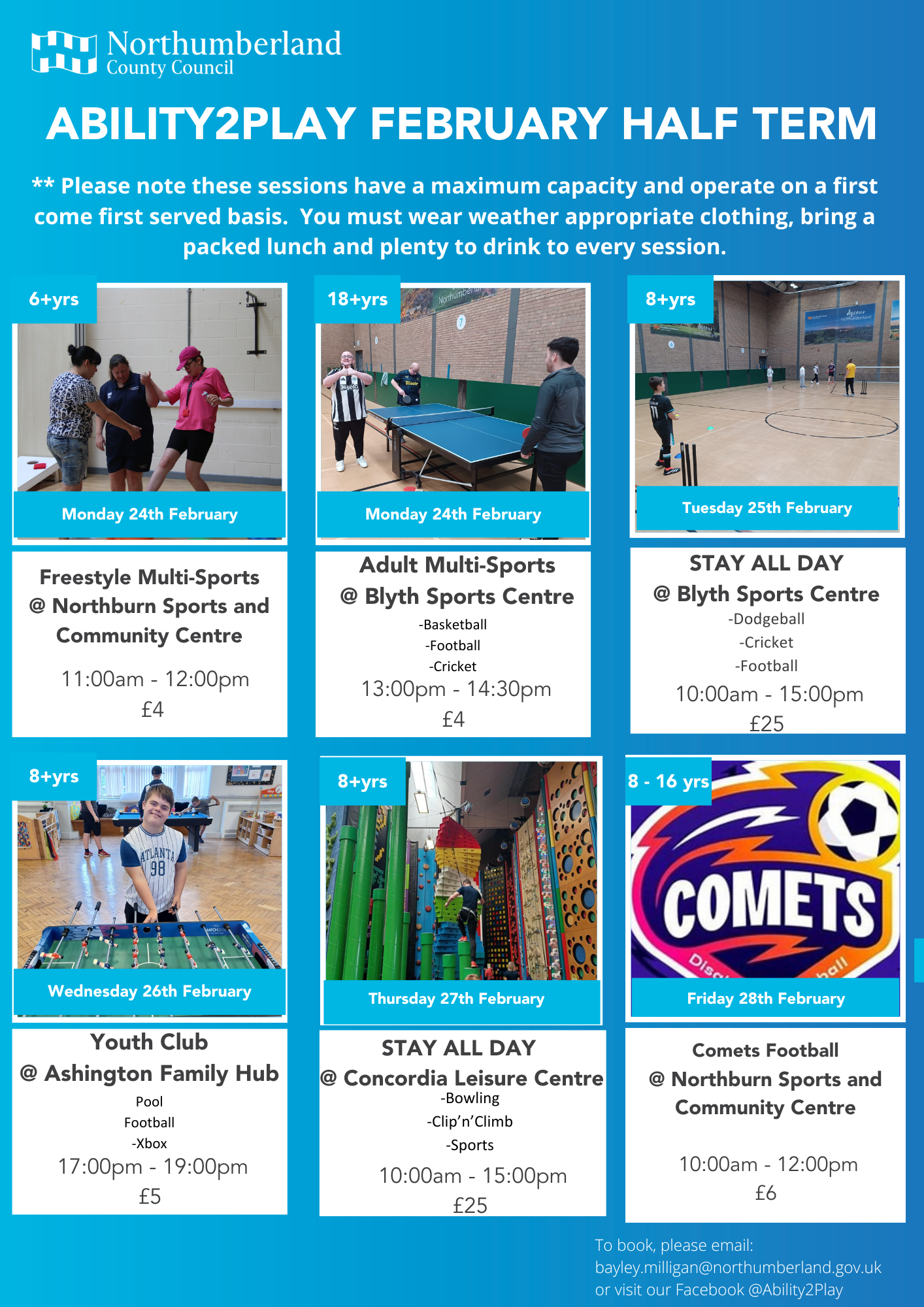 Image of Ability2Play Activities during February half term