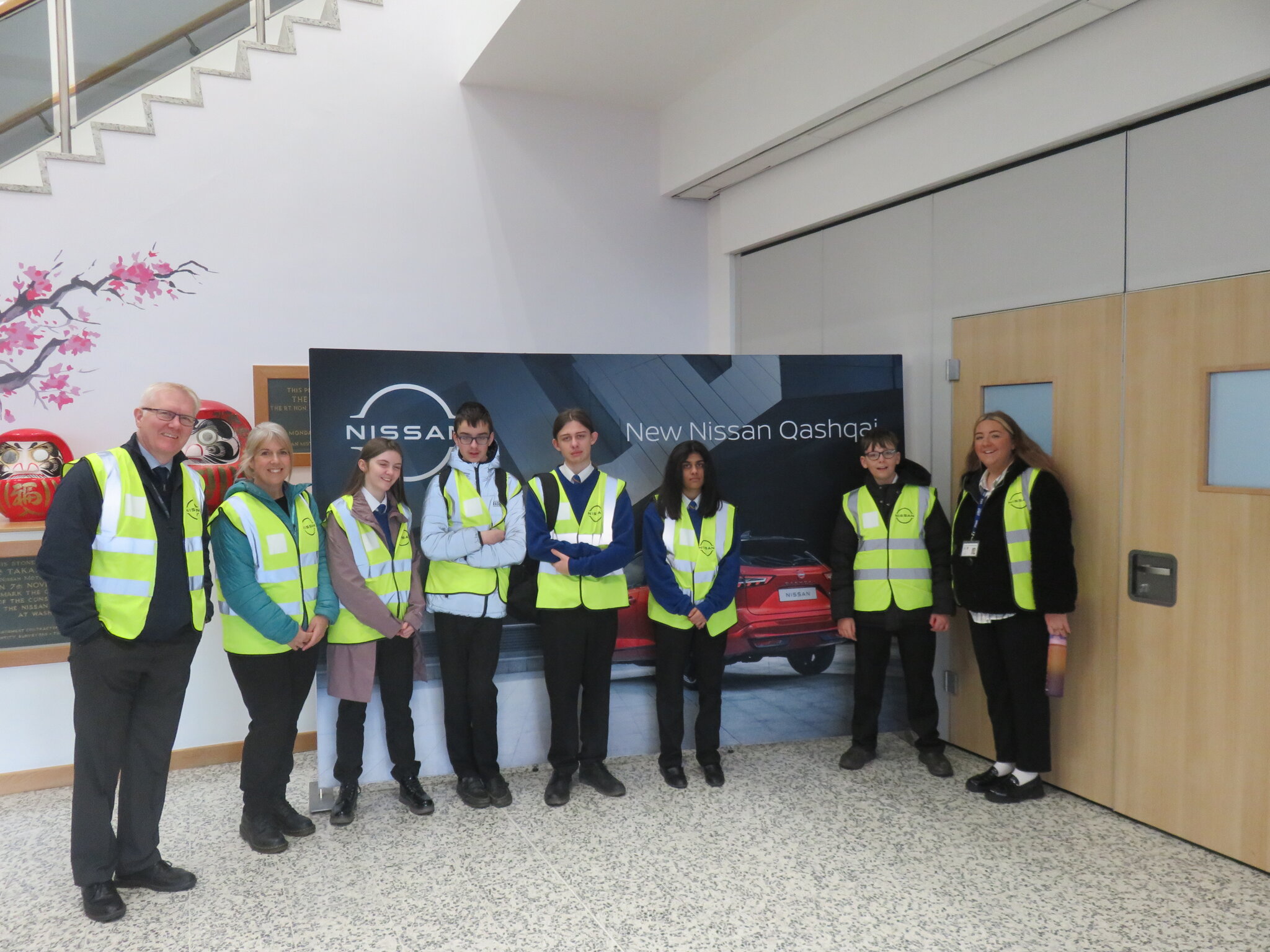 Image of Year 9 Students enjoyed a visit to Nissan