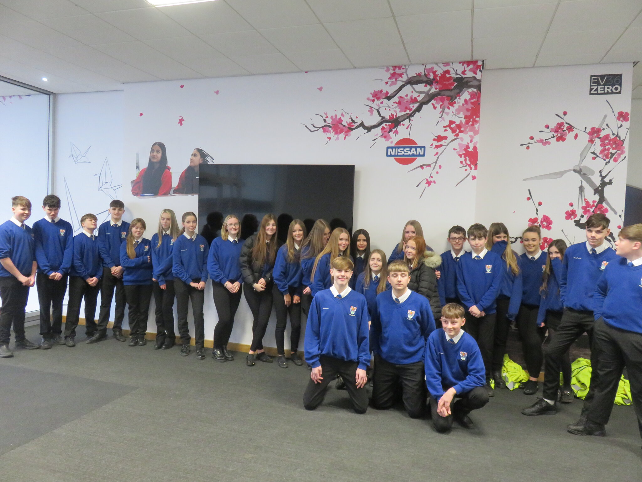 Image of Year 9 Students visit Nissan