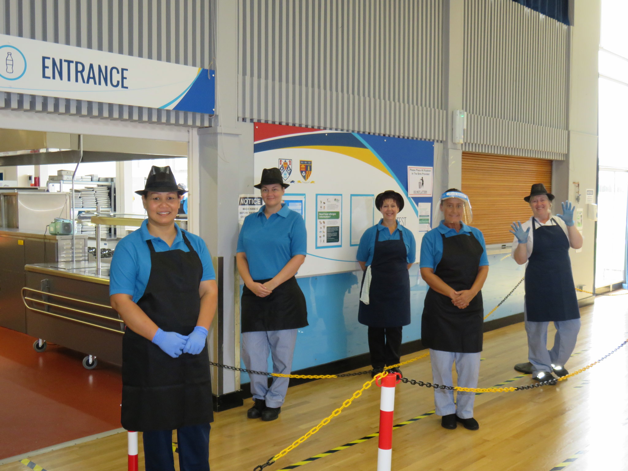 Image of Federation Lunch Staff Welcome Pupils Back!