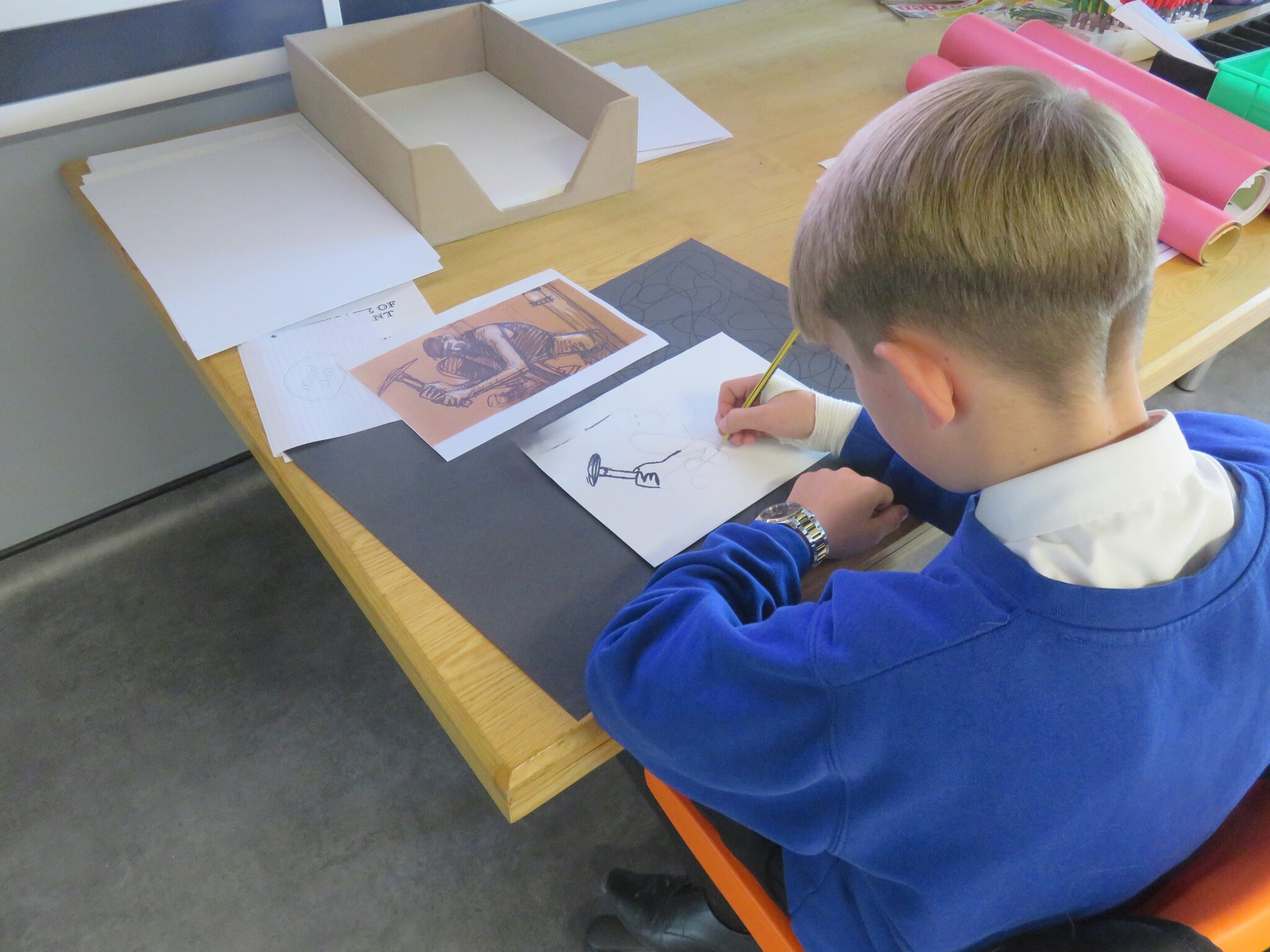 Image of Year 9 Hartley Pit Disaster Project