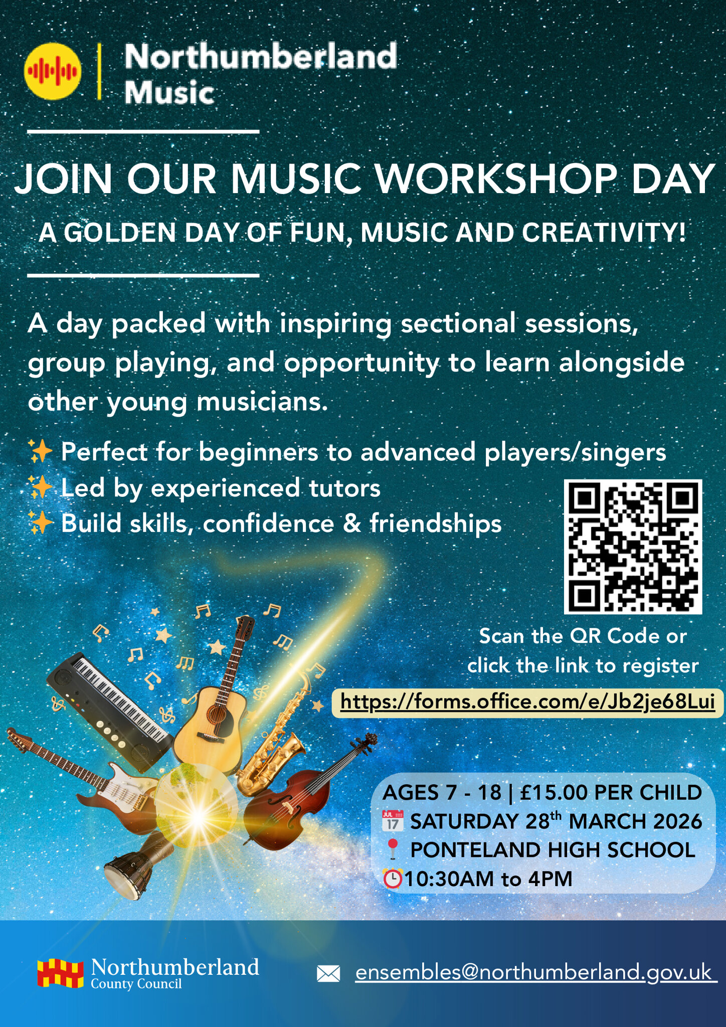 Image of Northumberland Music Workshop Day