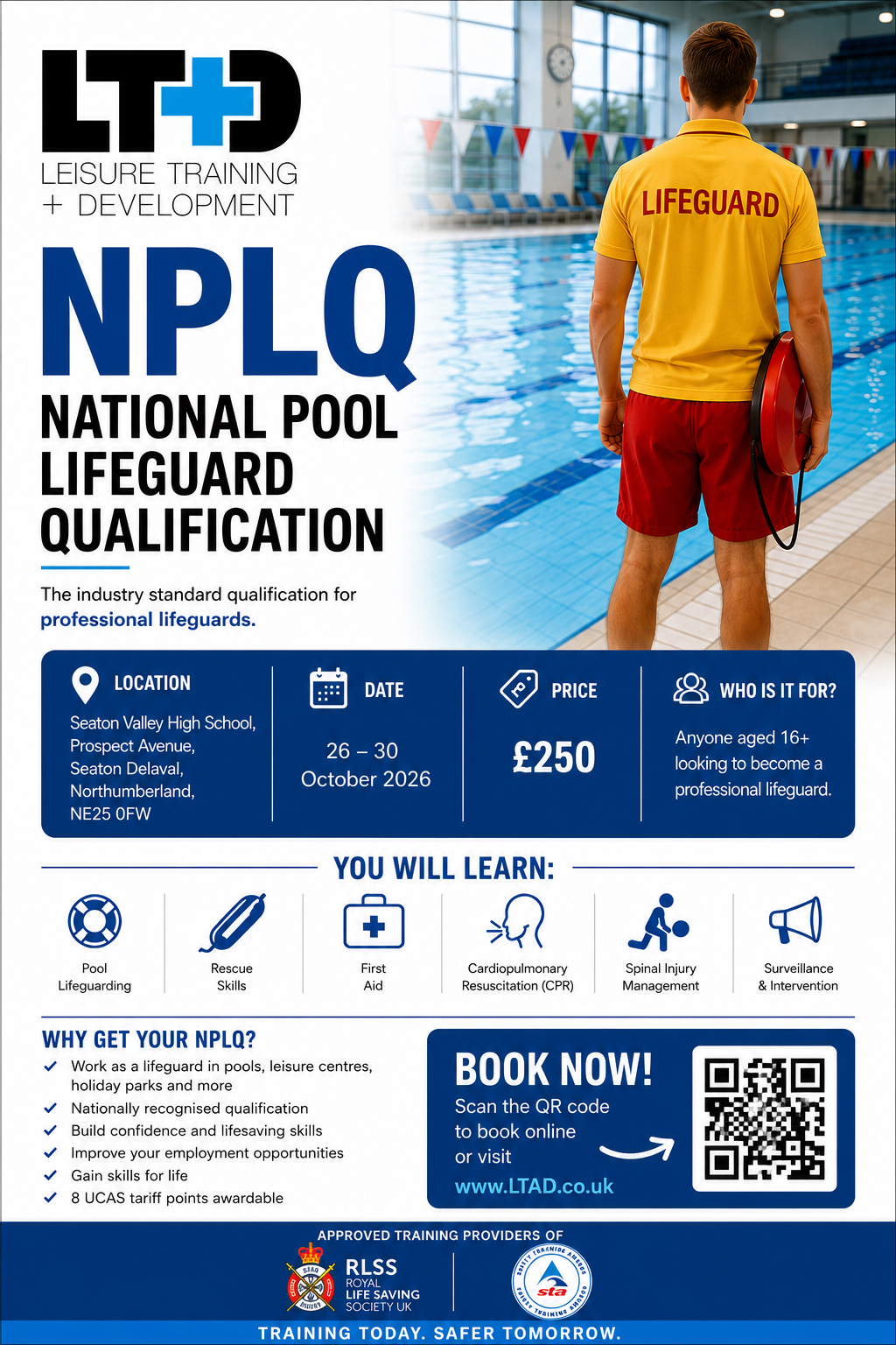 Image of Lifeguard Course this October half term