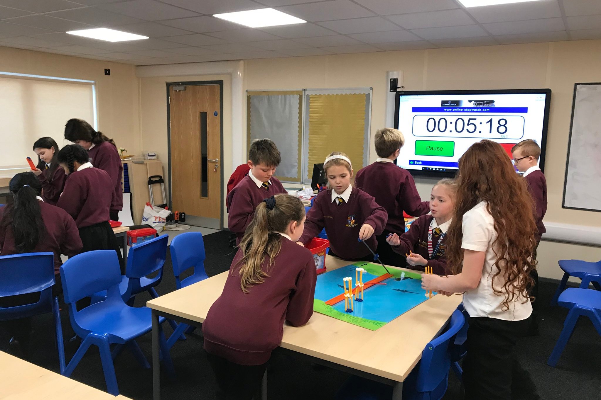 Image of Whytrig Pupils Extract DNA from a Strawberry!