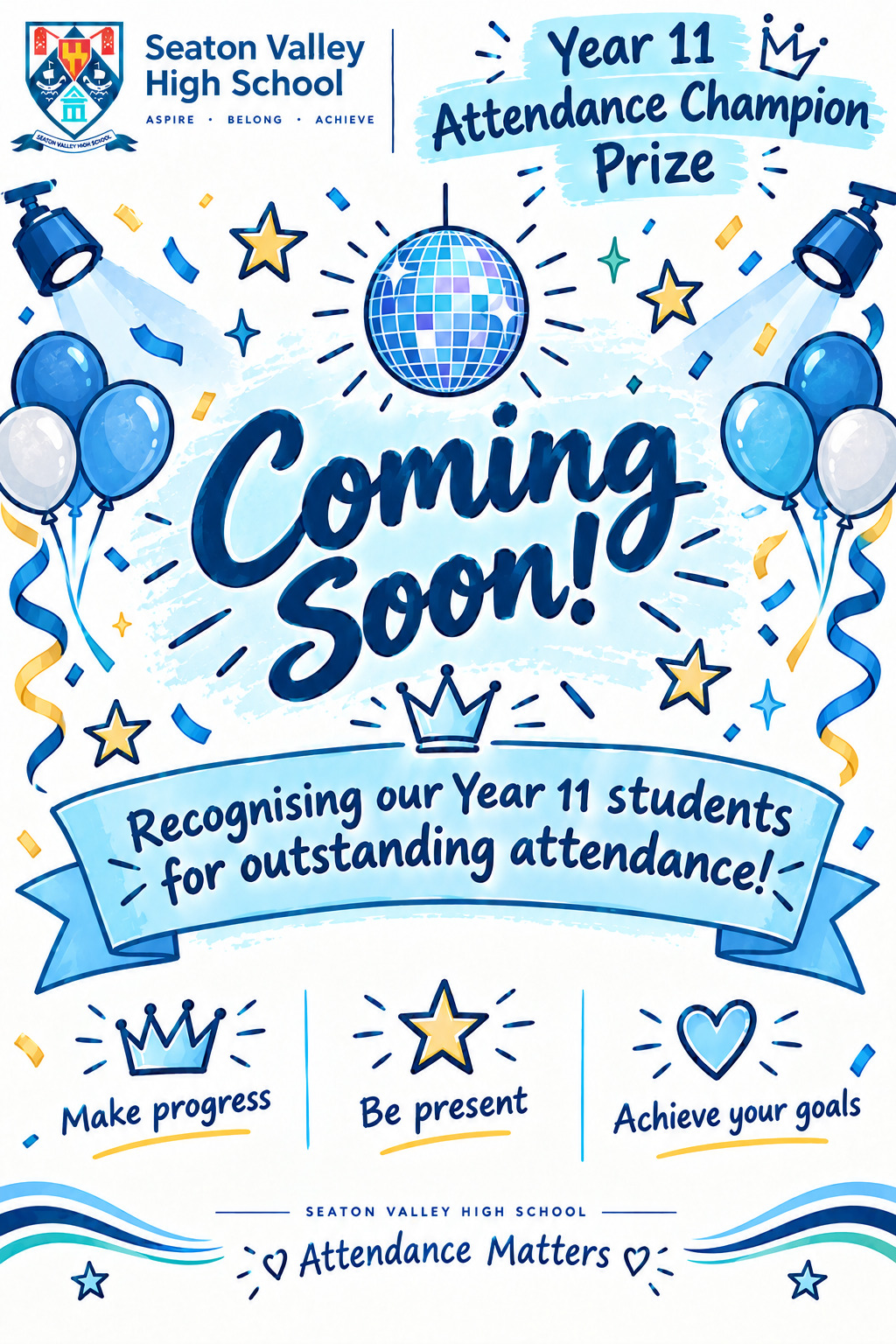 Image of New Year 11 attendance champion prize
