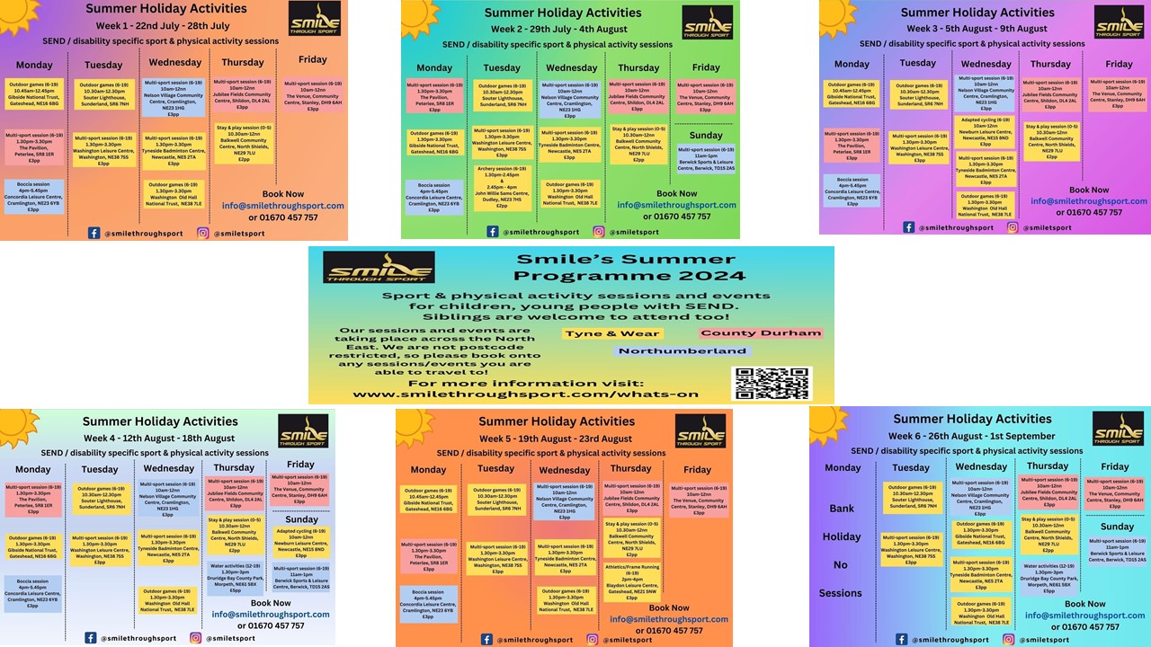 Image of Smile Through Sport Summer Activity Programme