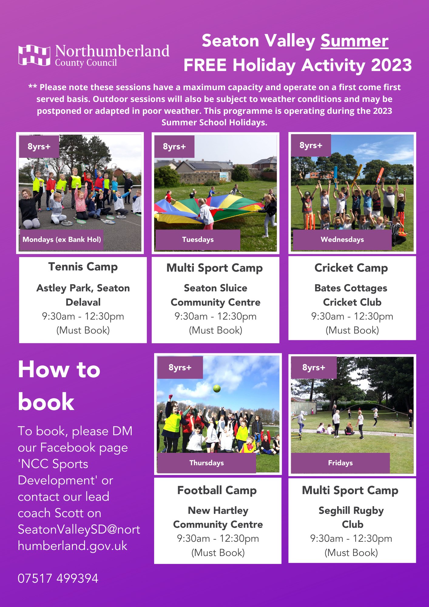 Image of Seaton Valley FREE Summer Camps