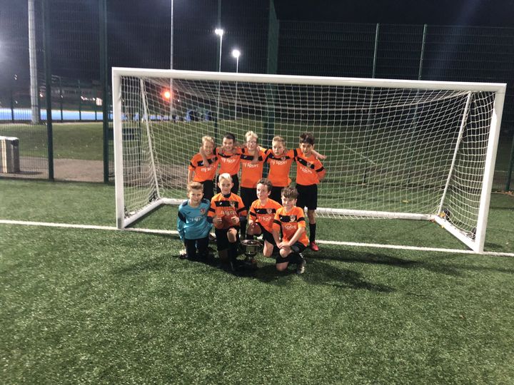 Image of County Cup Win for Whytrig Year 6 Football Team