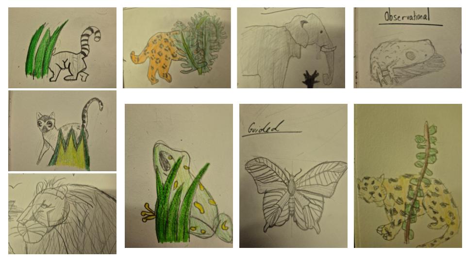 Image of Experimenting with art styles