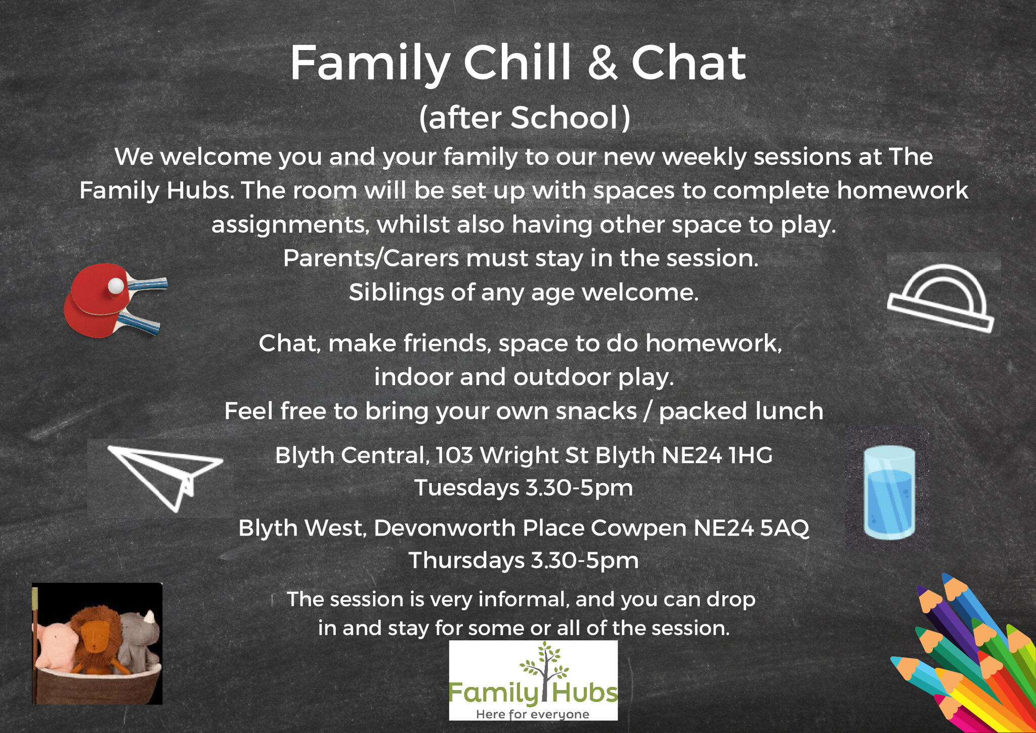 Image of Family Chill and Chat - Blyth Central