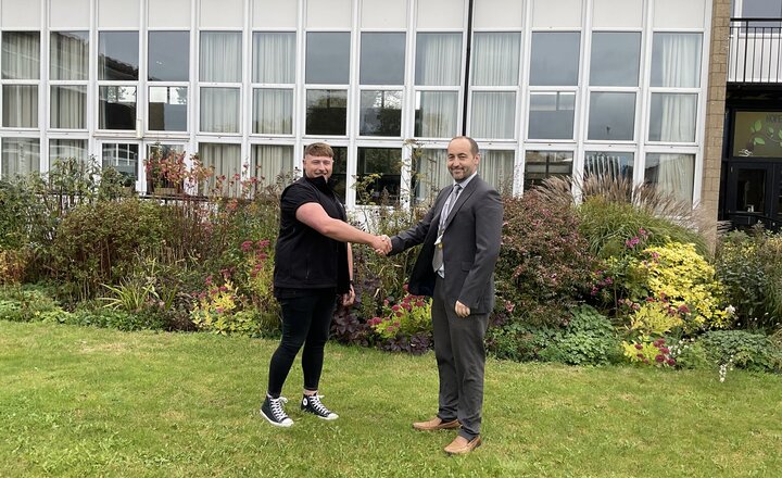 Image of FORMER SELWOOD PUPIL SECURES BUSINESS CONTRACT AT THE ACADEMY