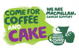 Image of Macmillan Coffee morning and fundraiser