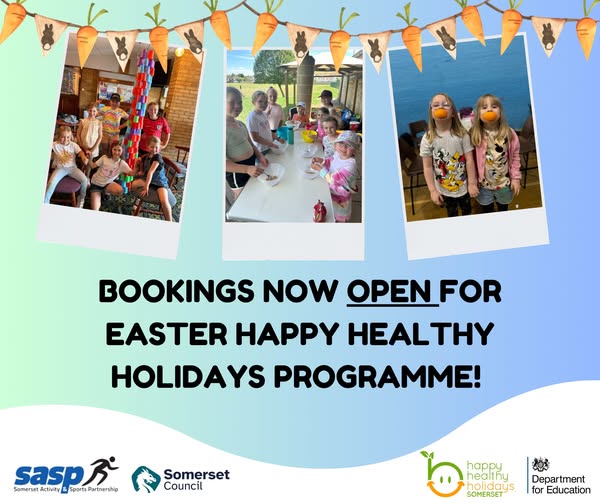Image of Bookings Now Open for Easter Happy Healthy Holidays Programme