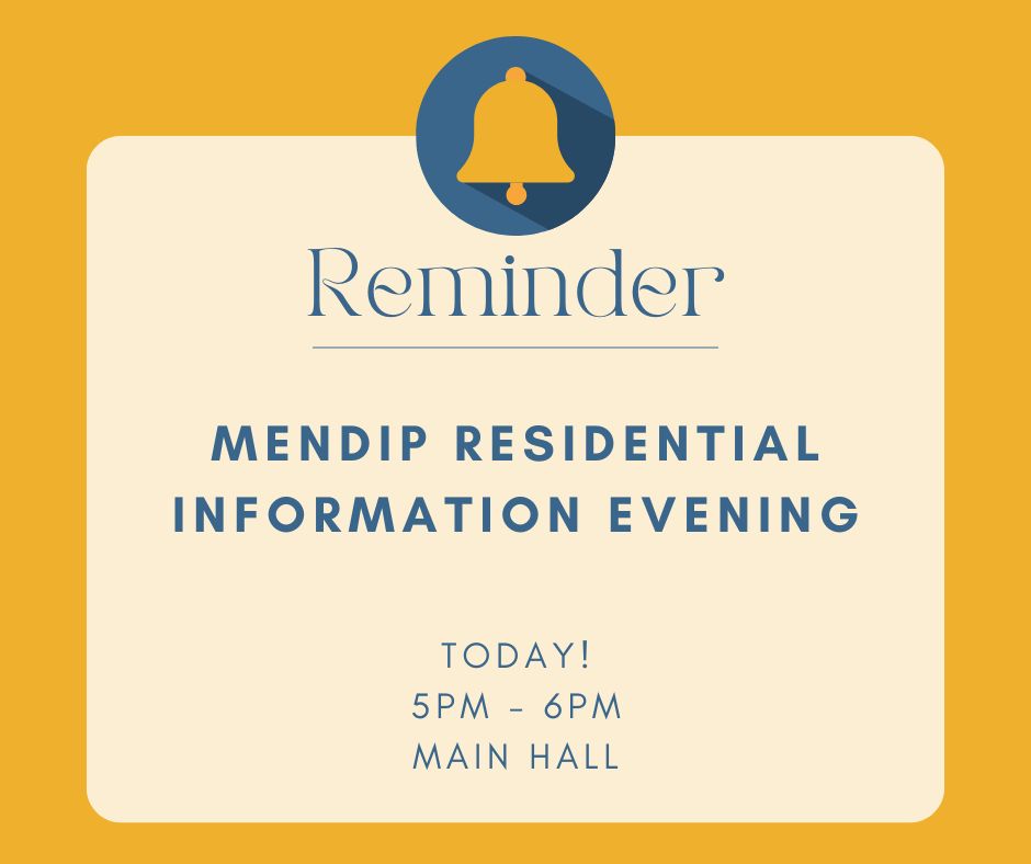 Image of Mendip Trip Parents’ Information Evening Today