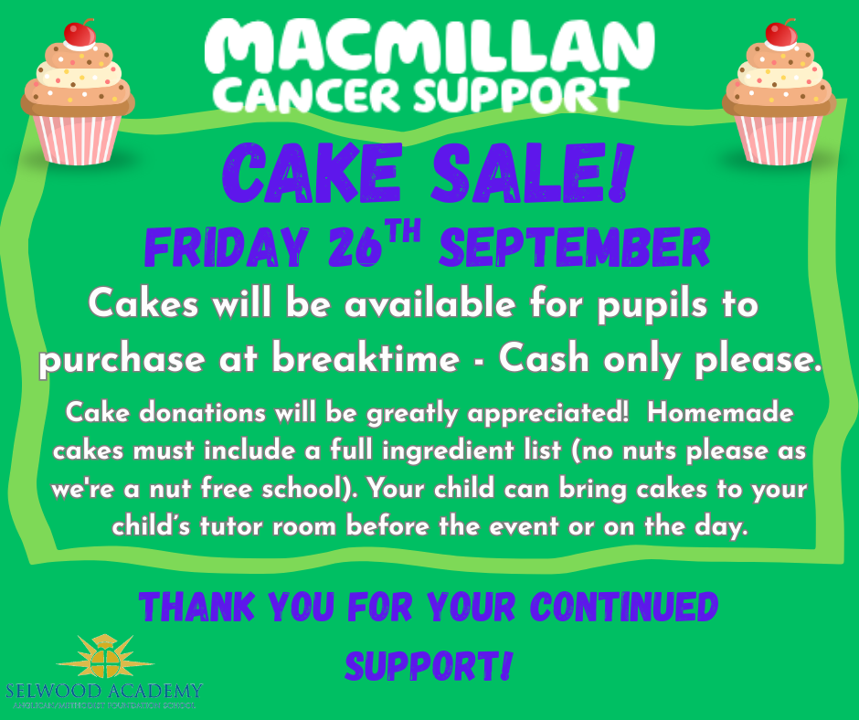 Image of Macmillan Pupil Coffee Morning