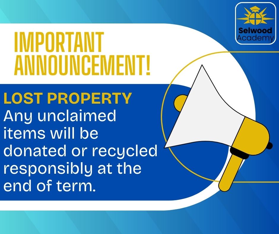Image of Lost Property Update - End of Term