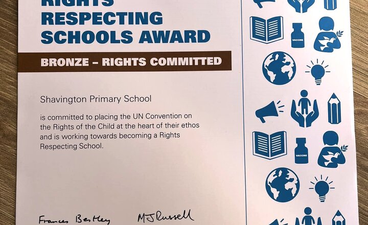 Image of Bronze Award: Rights Respecting School