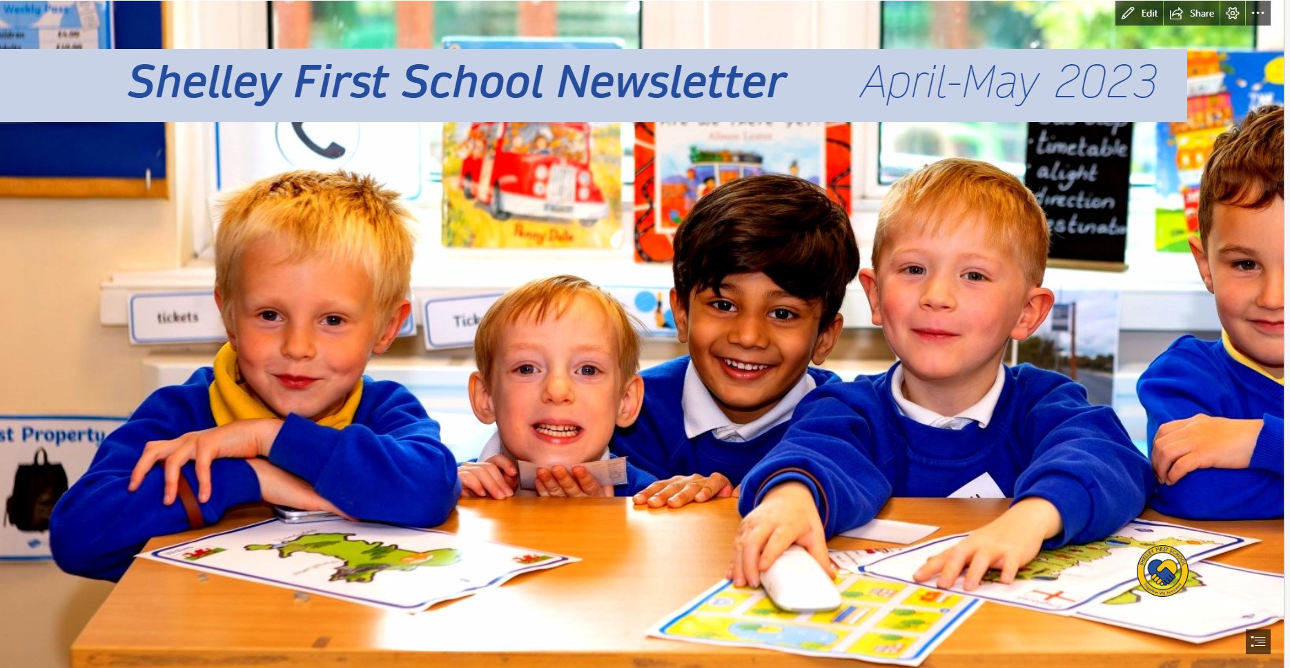 Image of School Newsletter April / May 2023