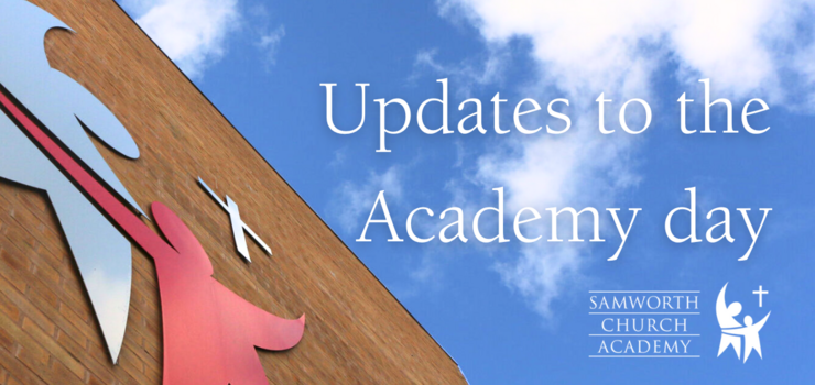 updates to the Academy day from September 2025