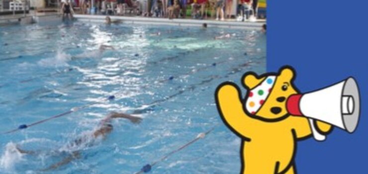 Image of TSCA Student Swimming For Children in Need