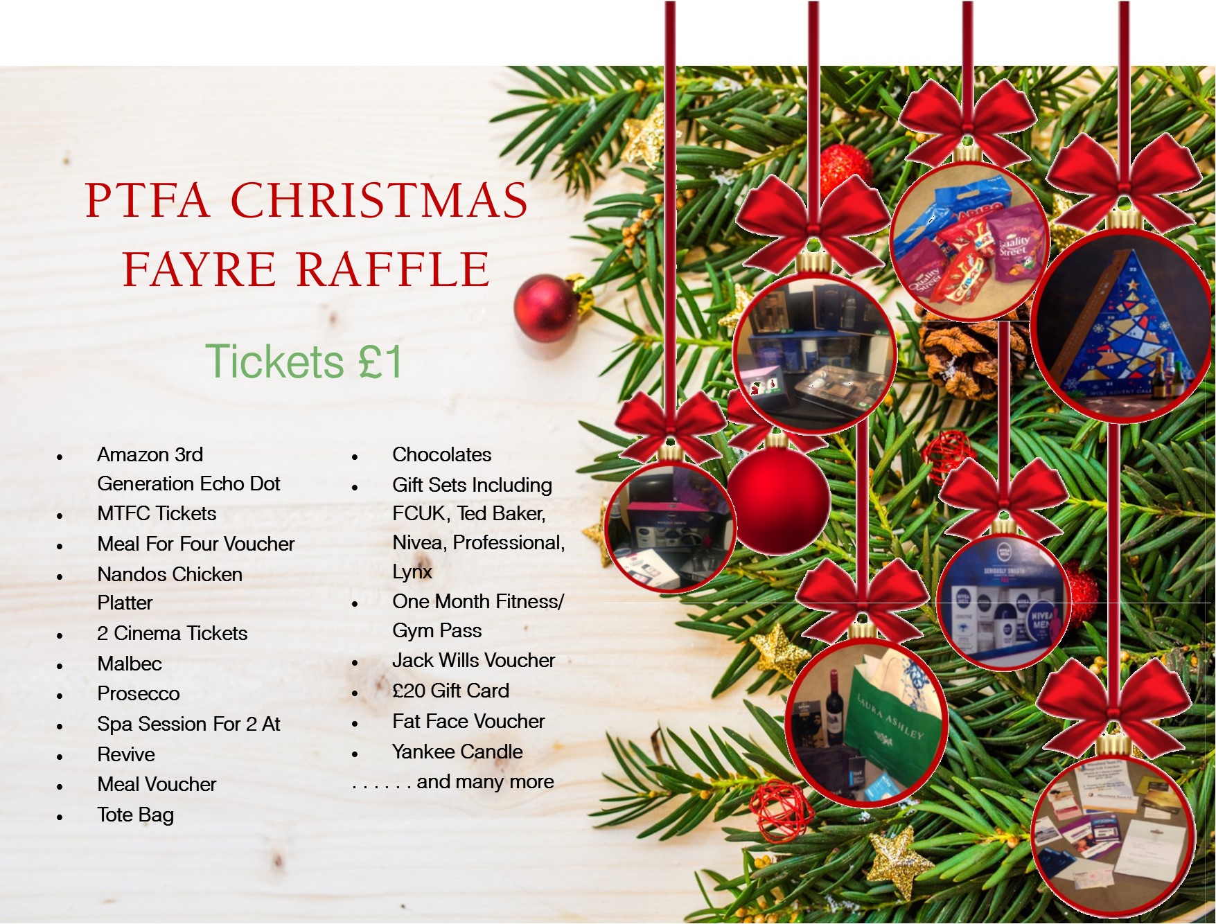 Image of Christmas Fayre Raffle