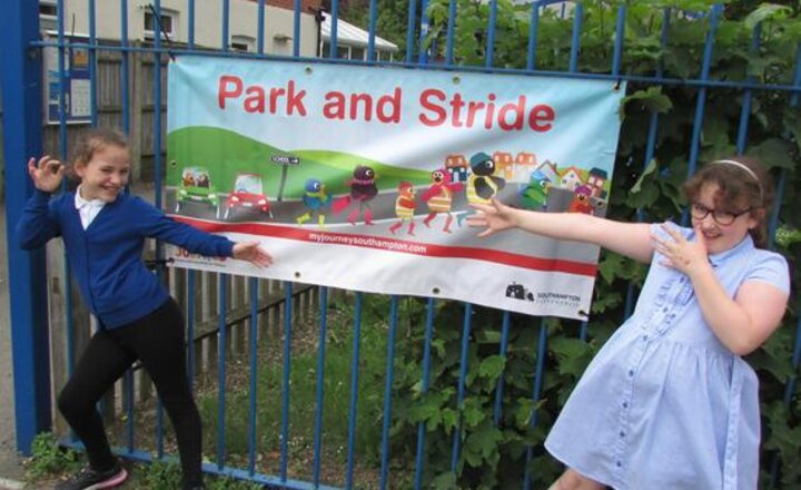 Image of New Park and Stride Banner