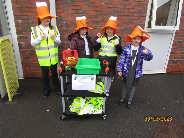 Image of Well done to the JTAs who ran their ever popular JTA Shop - lots of maths going on in the playground