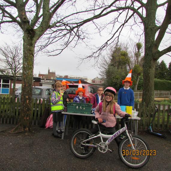 Image of Well done JTAs serving a lovely Bikers Breakfast