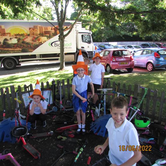 Image of So many scooters on Clean Air Day