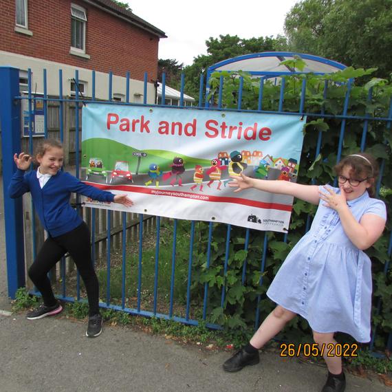 Image of New Park and Stride Banner