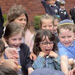 Image of Year 1 release their butterflies 