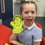 Image of Year 1 get creative making felt puppets in DT