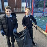 Image of Eco Council Hard at Work 