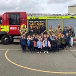 Image of Nursery get a visit from London Fire Brigade