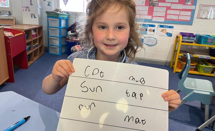 Image of Nursery Writing Progress 