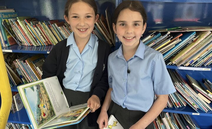 Image of All aboard the Library Bus