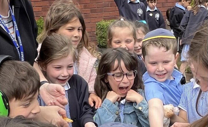 Image of Year 1 release their butterflies 